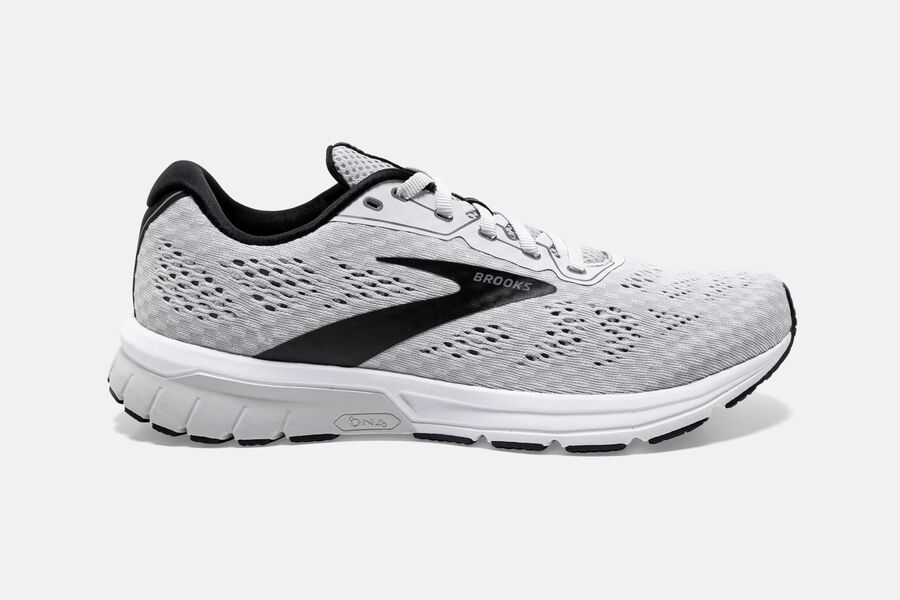 Brooks Anthem 3 Road Running Shoes Mens White/Black 392751-FVT